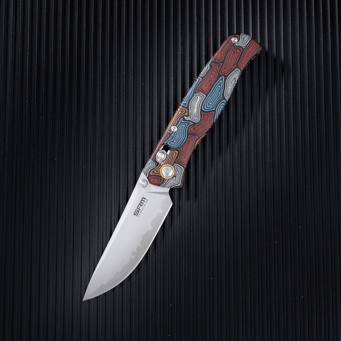 Нож складной SRM Medal 255L-GQ2, разноцветный  