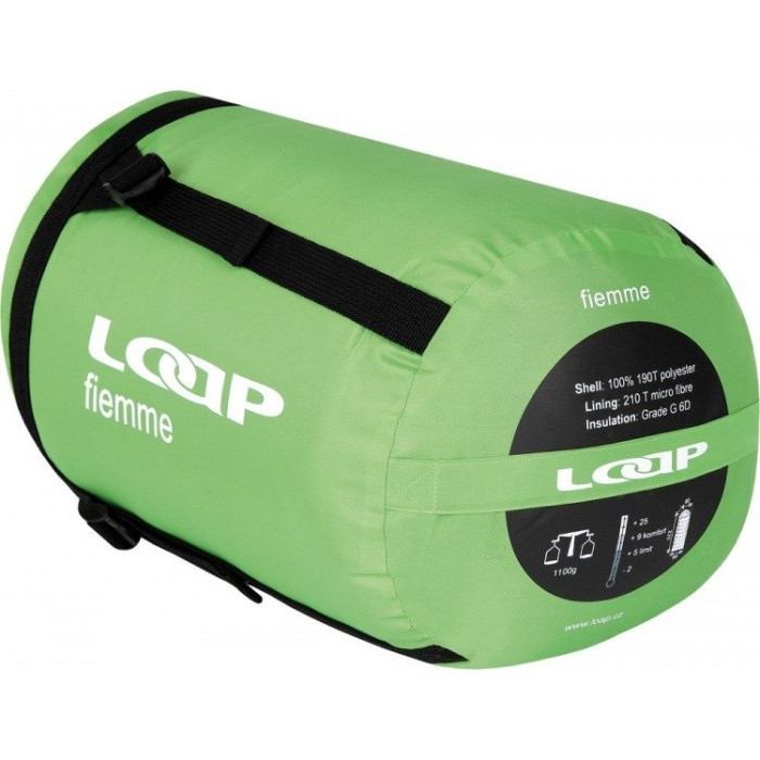 Спальный мешок Travel Extreme Loap Fiemme blue, правый  