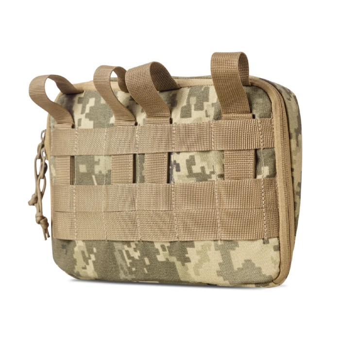 Административный подсумок Ukrarmor PRO. Cordura 500D. Крепление Molle Пиксель  