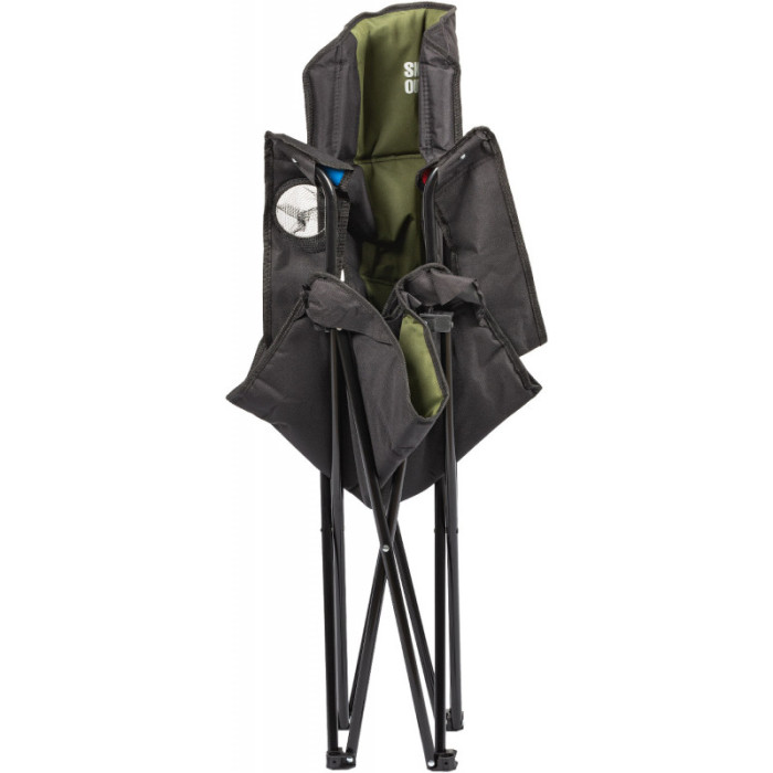 Стул Skif Outdoor Soft Base - черный/оливковый  