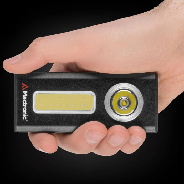 Фонарь профессиональный Mactronic Flagger 650 (500 Lm) Double Cool White USB Recharg Type-C (PHH1073)  