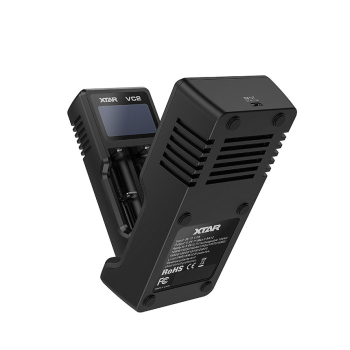 Зарядное устройство с ЖК дисплеем XTAR VC2  