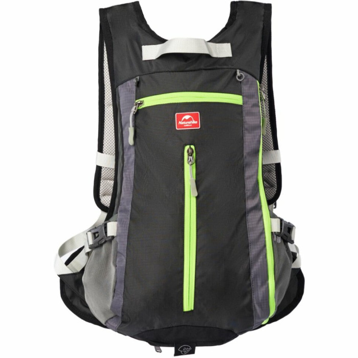 Рюкзак велосипедный Naturehike Riding NH15C001-B, 15 л, черный  