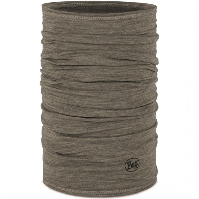 Шарф-труба Buff Merino Lightweight solid Taupe Gray  