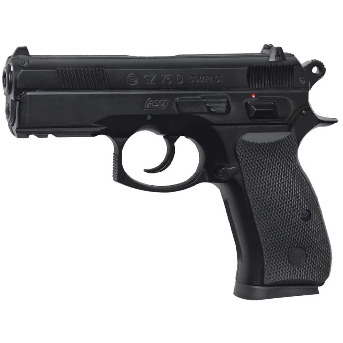 Пистолет страйкбольный ASG CZ 75D Compact Green Gas кал. 6 мм  