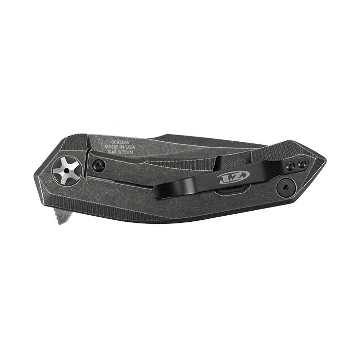 Нож Zero Tolerance KVT, titanium blackwash, 0095BW  