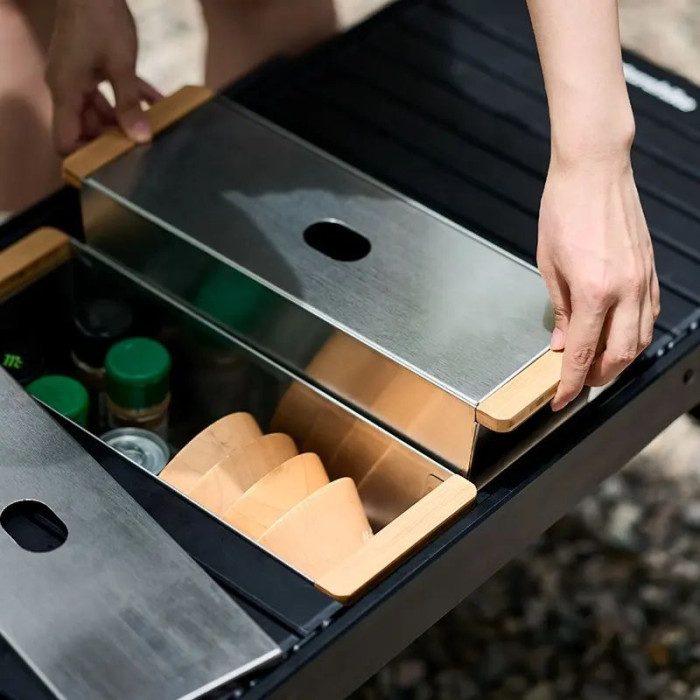 Мойка кемпинговая портативная Naturehike CNH22SN013, нержавеющая сталь  