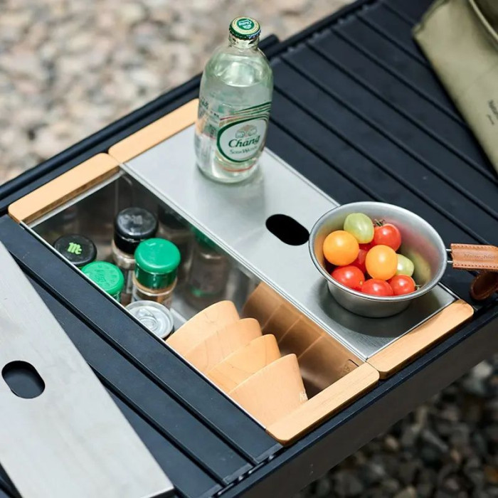 Мойка кемпинговая портативная Naturehike CNH22SN013, нержавеющая сталь  