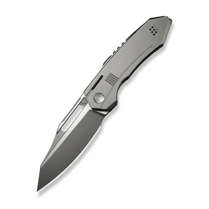 Нож складной туристический Weknife Bogey (9.3 см) Bohler M390 / Titanium серый  