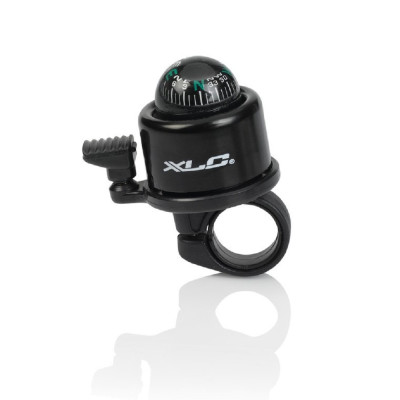 Звонок велосипедный с компасом XLC DD-M23, черный