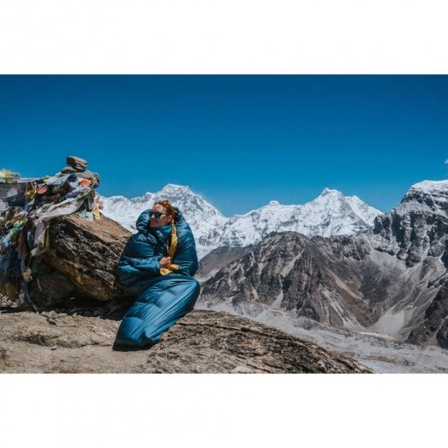 Спальник пуховой Turbat KUK 700  legion blue - 185 см - синий  