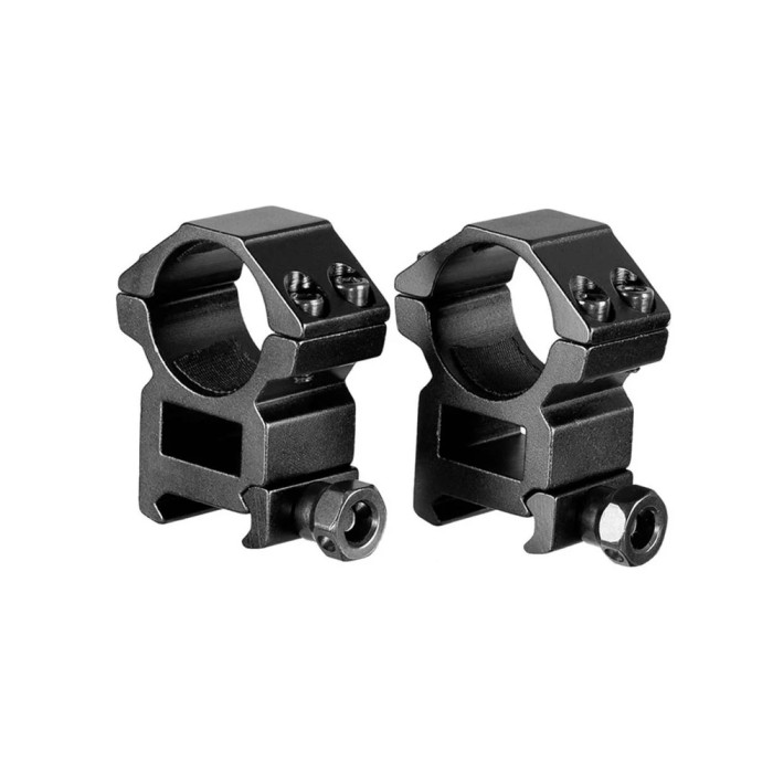 Кольца Discovery Scope Mount Rings High Profile For Picatinny 1inch(25,4) (180207)  