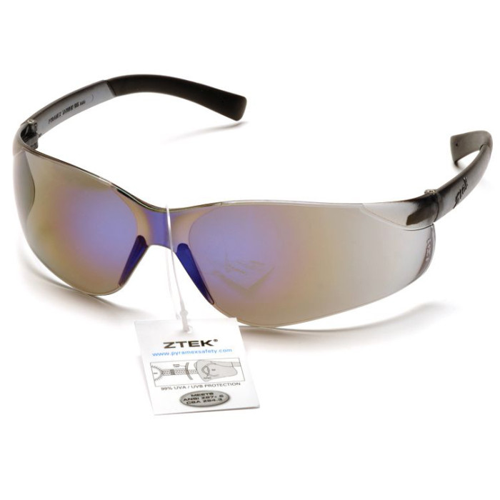 Очки Pyramex Ztek (blue mirror) зеркальные синие  