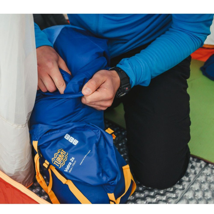 Спальник Turbat VATRA 2S Azure Blue/Estate Blue - 175 см - синий  