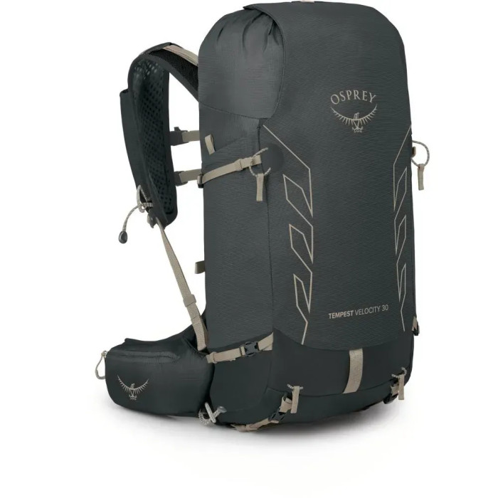 Рюкзак Osprey Tempest Velocity 30 dark charcoal/chiru tan - WXS/S - черный  