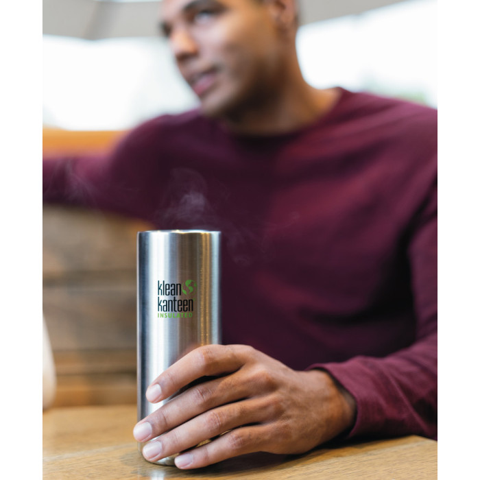 Термобутылка Klean Kanteen TKWide Loop Cap Brushed Stainless 473 ml  