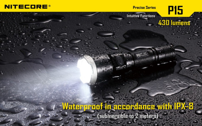 Карманный фонарь Nitecore P15, 430 люмен  