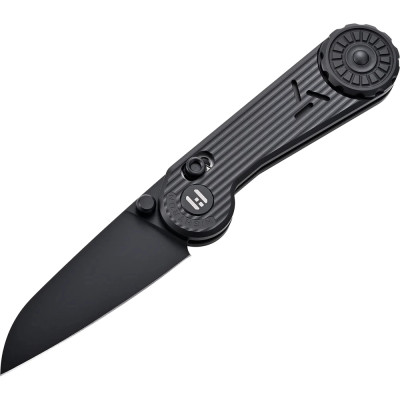 Нож-антистресс Hightron EdgePlay, M390, титан TC4, черный