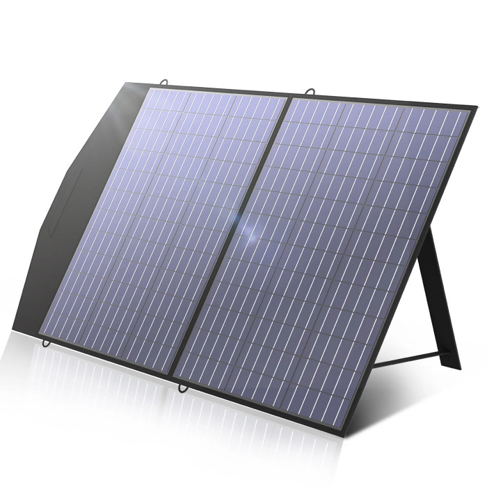 Солнечная панель ALLPOWERS  портативная 100W, поликристаллическая  