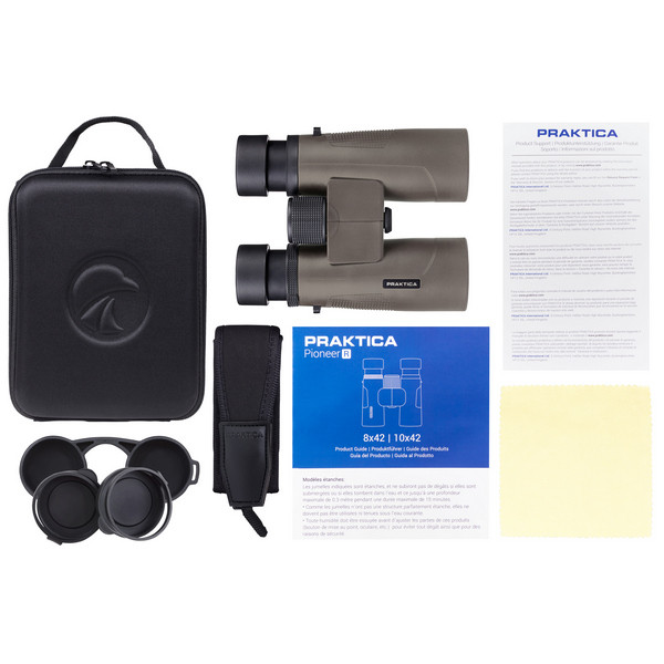 Бинокль Praktica Pioneer R 10x42 WP Umber  