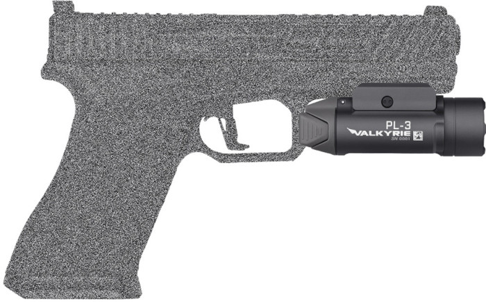 Фонарь Olight PL-3 Valkyrie, gunmetal grey  