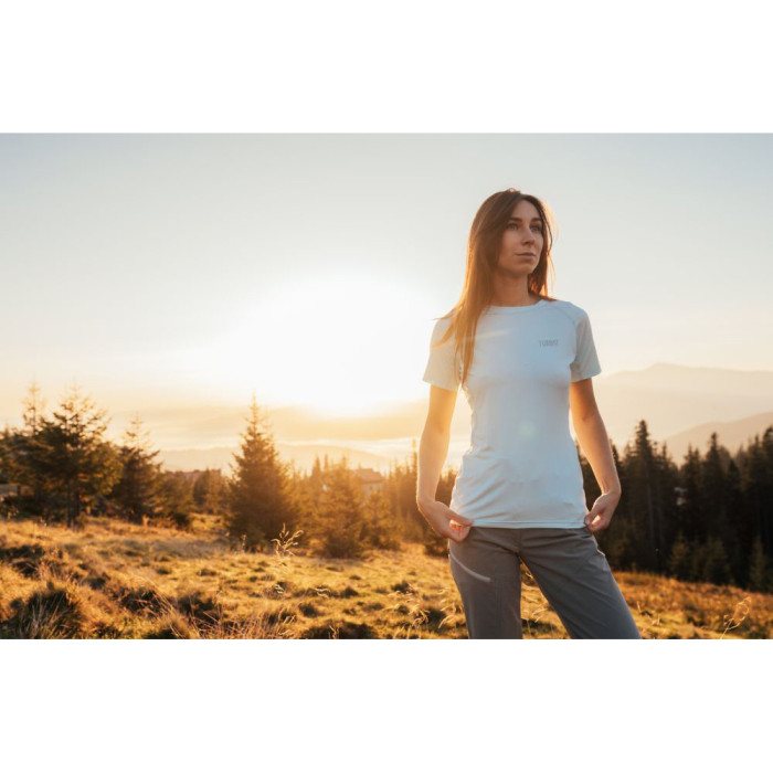 Термофутболка женская Turbat Hike Lite SS Wmn pastel blue - XL - синий  