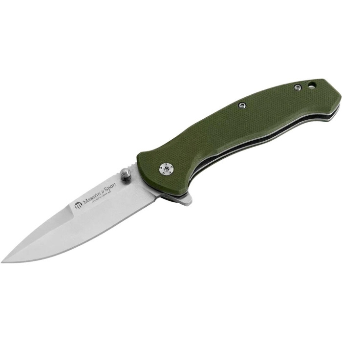 Нож Maserin Explorer, 440C, G10, зеленый (46005/G10V)  