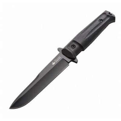 Нож Kizlyar Supreme Trident кратон, сталь D2 stonewash, черные ножны