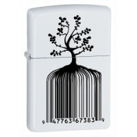 Зажигалка Zippo 214 Identity Tree Barcode 28296