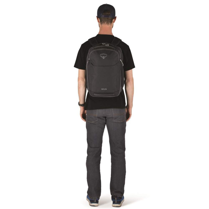 Рюкзак Osprey Daylite Expandible Travel Pack 26+6 - черный/зеленый  