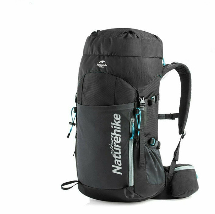 Рюкзак туристический Naturehike NH18Y045-Q, 45 л, черный 