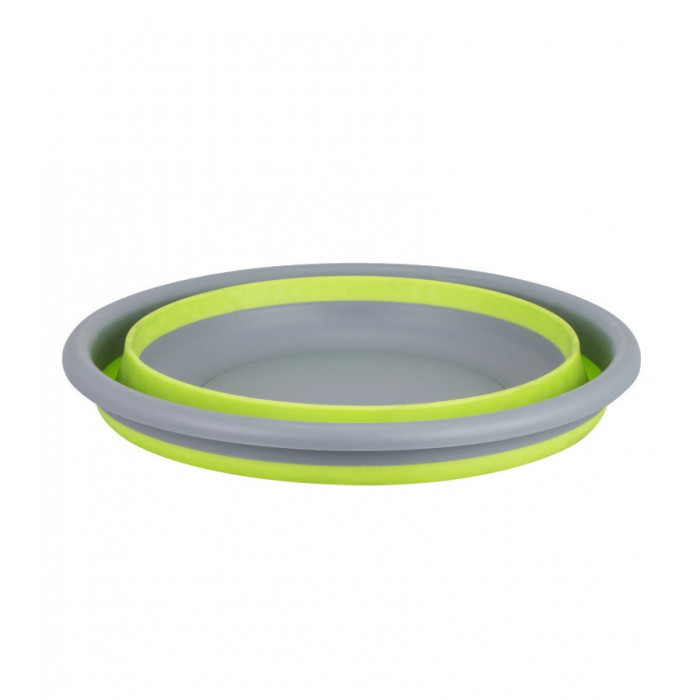 Таз складной Summit Pop Large Round Lime/Grey  