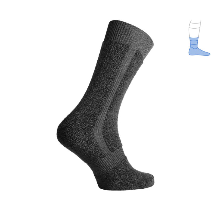 Термо носки защитные зимние Protector MidWinter темно-серые M 41-43  