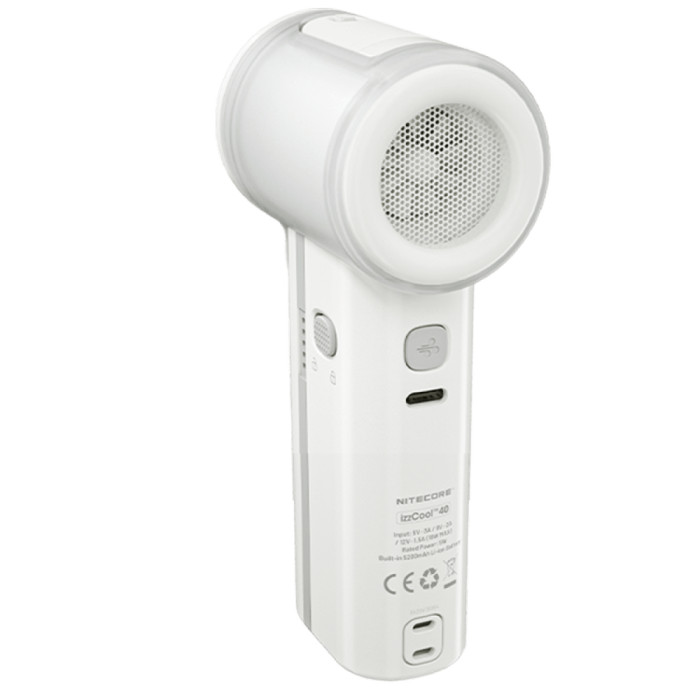 Портативный вентилятор с охлаждающим водным туманом Nitecore IzzCool 40 (USB-C)  
