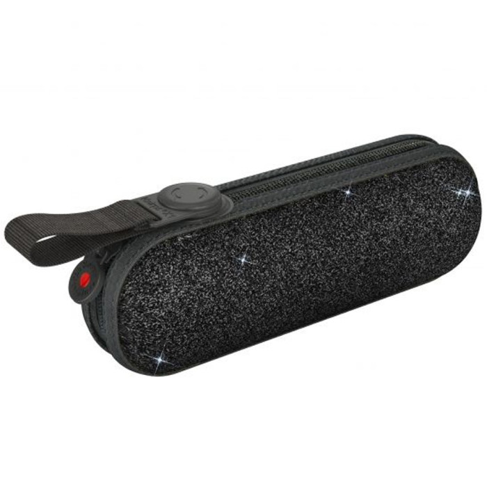 Зонт Knirps X1 2Glam Black Ecorepel Мех/Складной/7спиц /D90x18см  