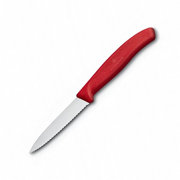 Нож кухонный Victorinox SwissClassic Paring серрейтор (цветные) 