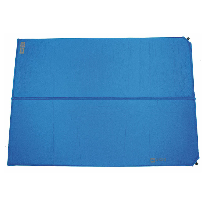 Коврик туристический Highlander Base Double Self Inflate Blue  