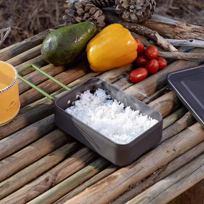 Емкость для хранения и приготовления Naturehike NH21CJ011, алюминий  