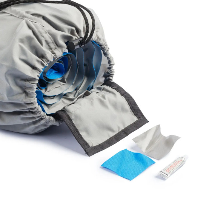 Самонадувающийся двухместный коврик Pinguin Nomad 50 Double, 198х130х5см, Grey (PNG 707.Grey)  