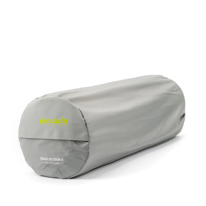 Самонадувающийся двухместный коврик Pinguin Nomad 50 Double, 198х130х5см, Grey (PNG 707.Grey)  