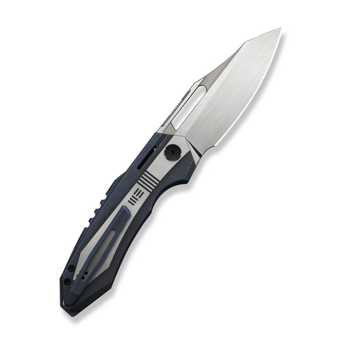 Нож складной туристический Weknife Bogey (9.3 см) Bohler M390 / Titanium синий  