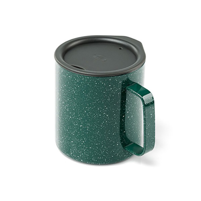 Термокружка GSI Outdoors Glacier Stainless 15 fl.Oz. Camp Cup (зеленое)  