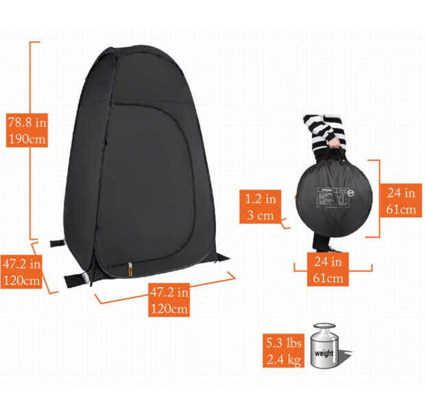 Палатка KingCamp MULTI TENT (KT4015) BLACK  