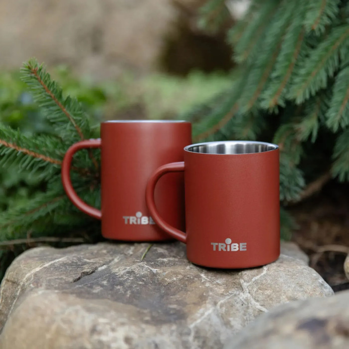 Термочашка Tribe Сamp Mug 375 мл T-FA-0044, terracota  