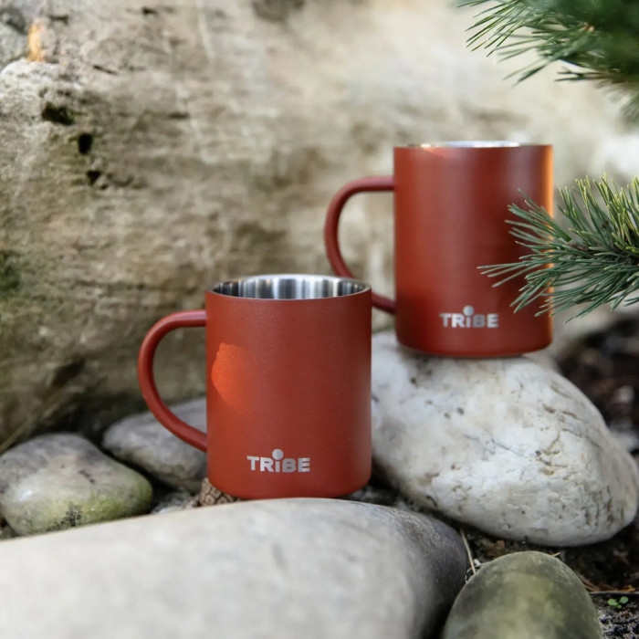 Термочашка Tribe Сamp Mug 375 мл T-FA-0044, terracota  