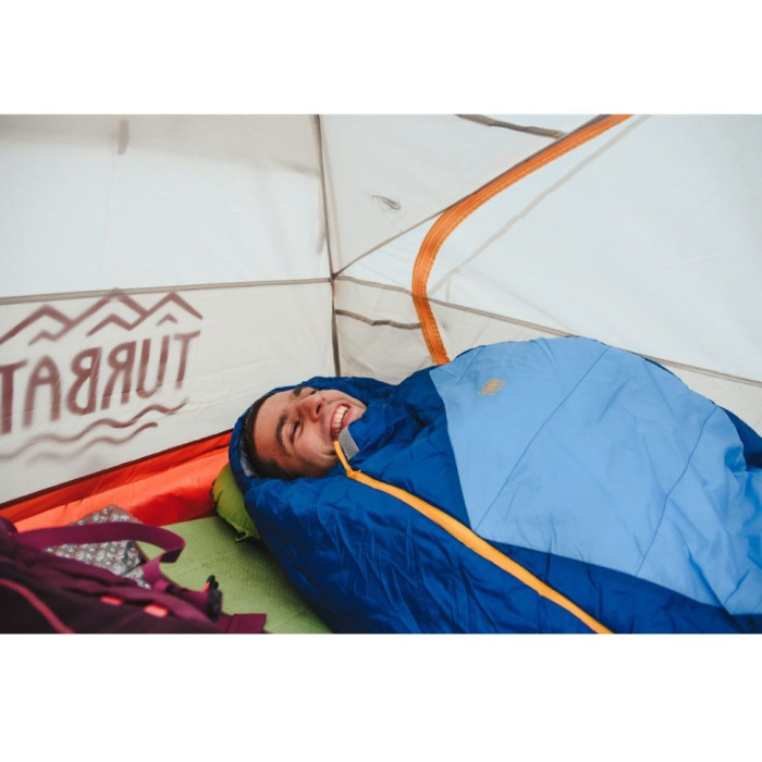 Спальник Turbat VATRA 2S Azure Blue/Estate Blue - 185 см - синий  