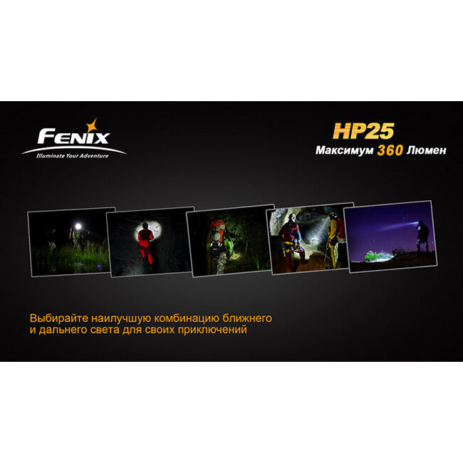 Фонарь Fenix HP25 CREE XP-E, Серый