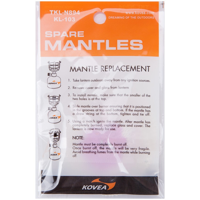 Сеточка для лампы Kovea 894/103 Mantle  