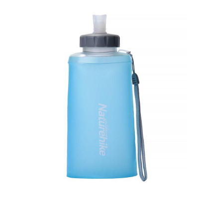 Фляга Soft bottle 0.5 л Naturehike NH61A065-B сине-серая
