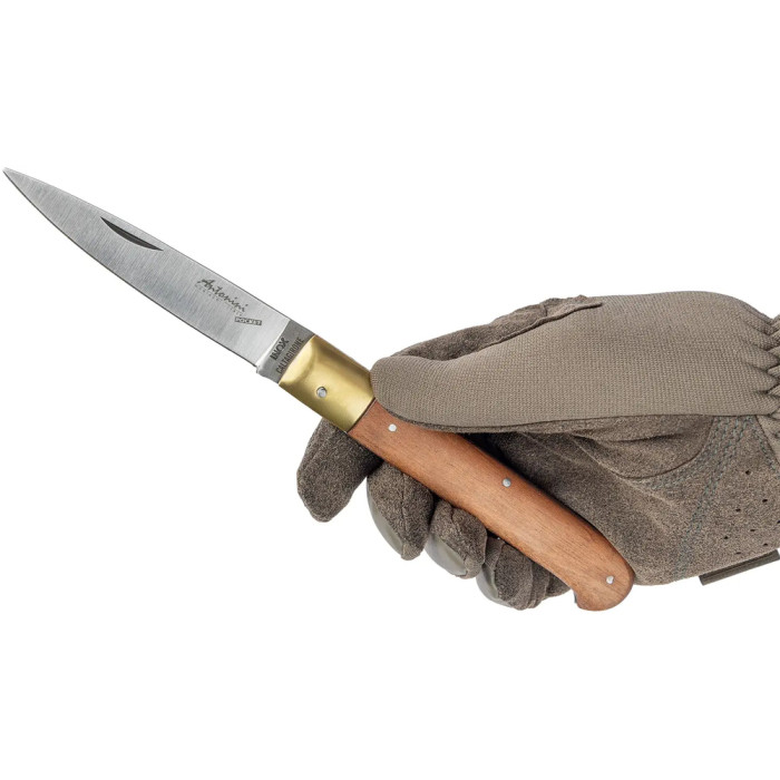 Нож Antonini Pocket Caltagirone, cm.23, 420 stainless steel brown  
